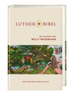 Lutherbibel mit Bildern von Willy Wiedmann