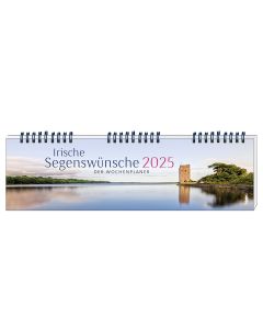 Irische Segenswünsche - Der Wochenplaner 2024
Der Wochenplaner bietet ausreichend Platz für Ihre persönlichen Eintragungen und die feste Rückseite des Kalenders ist auch zum Aufstellen geeignet