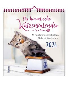 Der himmlische Katzenkalender 2024