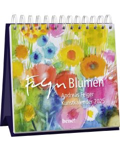 Blumen 2025 - Postkartenkalender