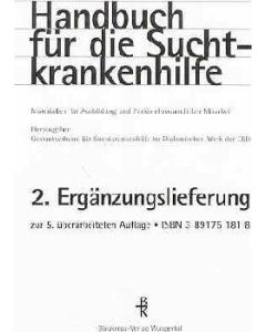 Handbuch für die Suchtkrankenhilfe - 2.