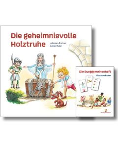 Die Burggemeinschaft - Buch und Charakterkarten