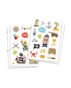 Sticker-Set Pirat