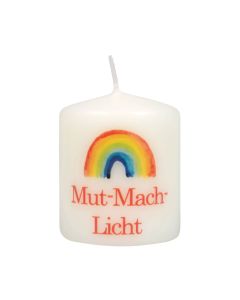 Tischkerze 'Mut-Mach-Licht'