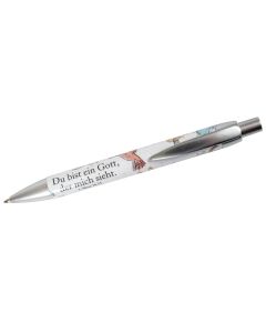 Kugelschreiber 'Du bist ein Gott, der mich sieht.'