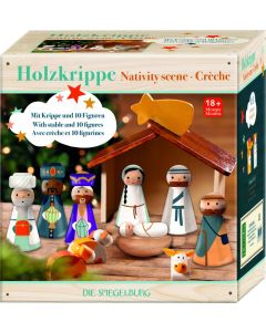 Holzkrippe - Wichtelzauber