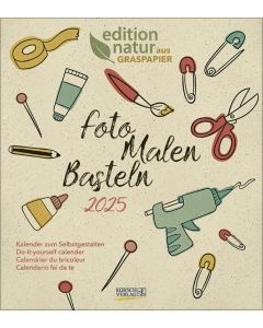Foto-Malen-Basteln 2025 (Bastelkalender)