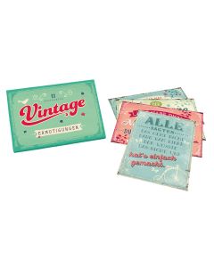 Postkarten-Set 'Vintage' 11 Ex./mint