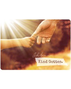 Postkarte 'Ich bin ein Kind Gottes'  1EX