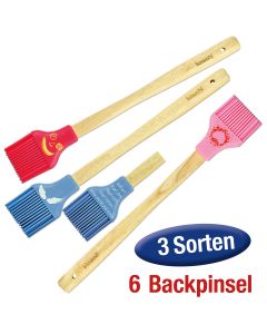 Paket 'Backpinsel' 6 Ex.