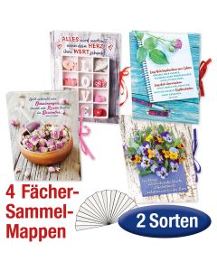 Paket Sammel-Mappen 'Schatz-Fächer' 4 Ex.