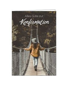 Faltkarte 'Alles Gute zur Konfirmation'