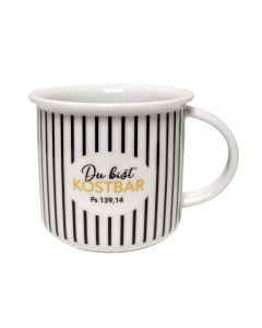 Retro-Tasse 'Du bist KOSTBAR. Ps. 139,14'