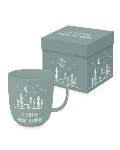 Tasse in Geschenkbox 'Campfire'