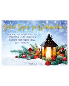 Faltkarte 'Gottes Segen zu Weihnachten'