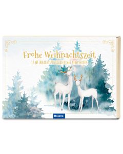 Postkartenbox 'Frohe Weihnachtszeit'