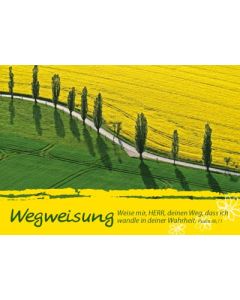 Postkarte 'Wegweisung' 12 Ex.