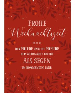 Postkarte Weihnachten (10 Ex.)