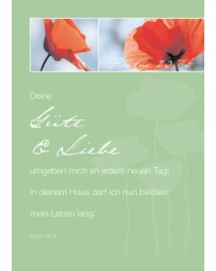 Psalm-Card 'Güte & Liebe'