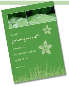 Psalm-Card 'Gesegnet'